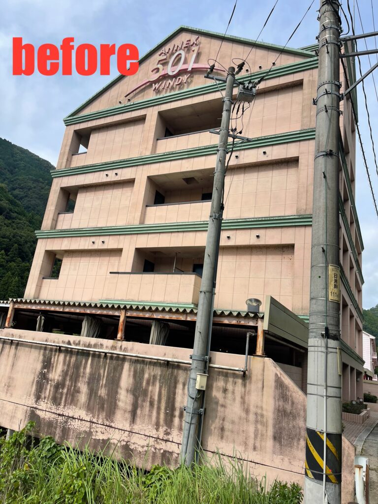 英-Hanabusa-ではビルの塗装工事も対応しております!!